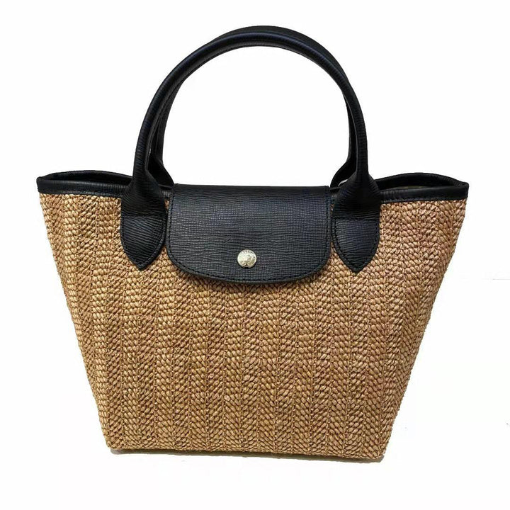 Tote Hand-held Oblique Cross One-shoulder Straw Women's Bag - MRSLM