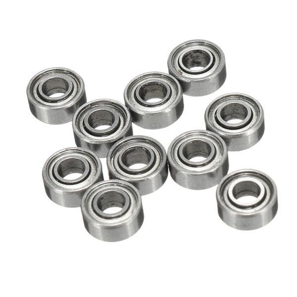 10pcs 683ZZ 3x7x3mm Ball Bearings Deep Groove Double Shielded Miniature Ball Bearing - MRSLM