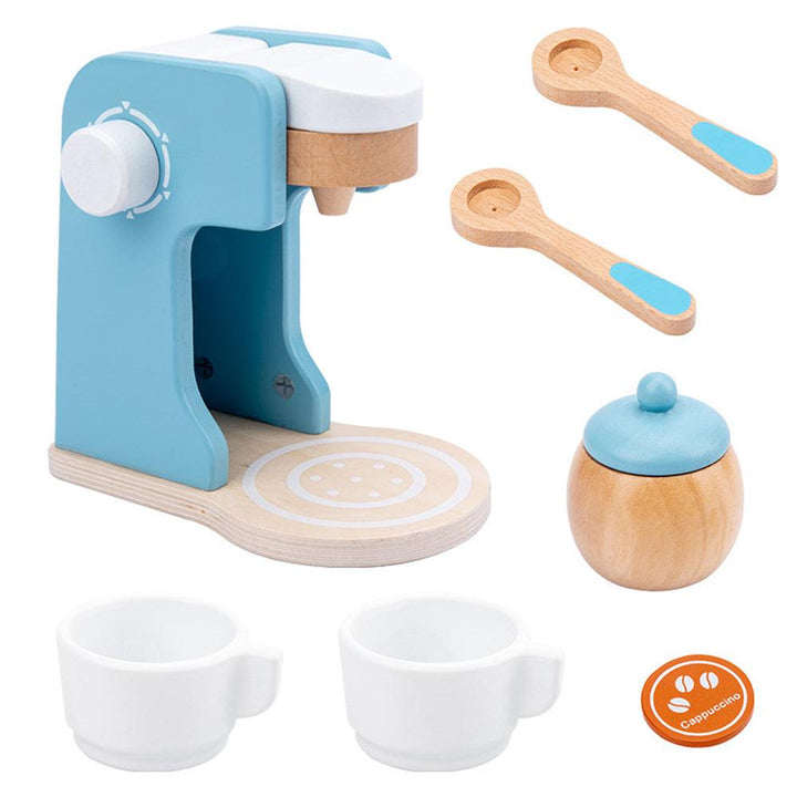 Baby Wooden Kitchen Toy Machine Food Mixer for Kids Pretend Play Educational Toy Children Party Decoration Birthday Gift - MRSLM