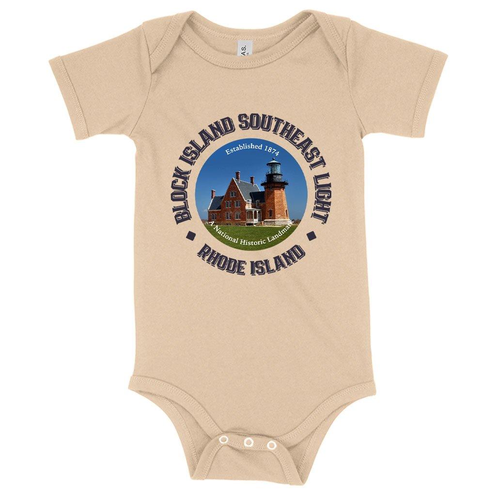 Baby Jersey Block Island Onesie - Rhode Island Onesies - MRSLM