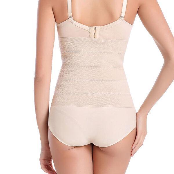 Breathable Elastic Corset Waist Trainer Body Shaper Slim Belt Modeling Strap Shapewear - MRSLM