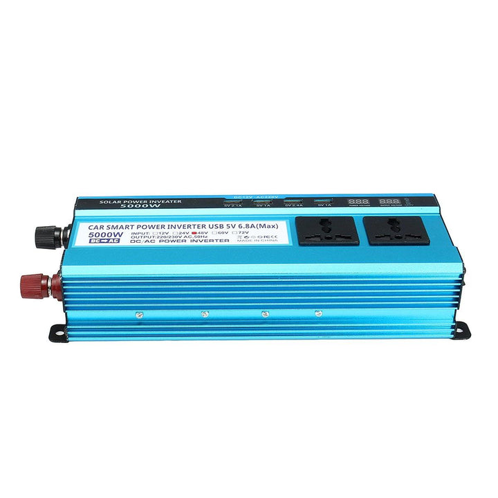 Solar Power Inverter 5000W Peak DC 12/24/48V To AC 220V Modified Sine Wave Converter - MRSLM