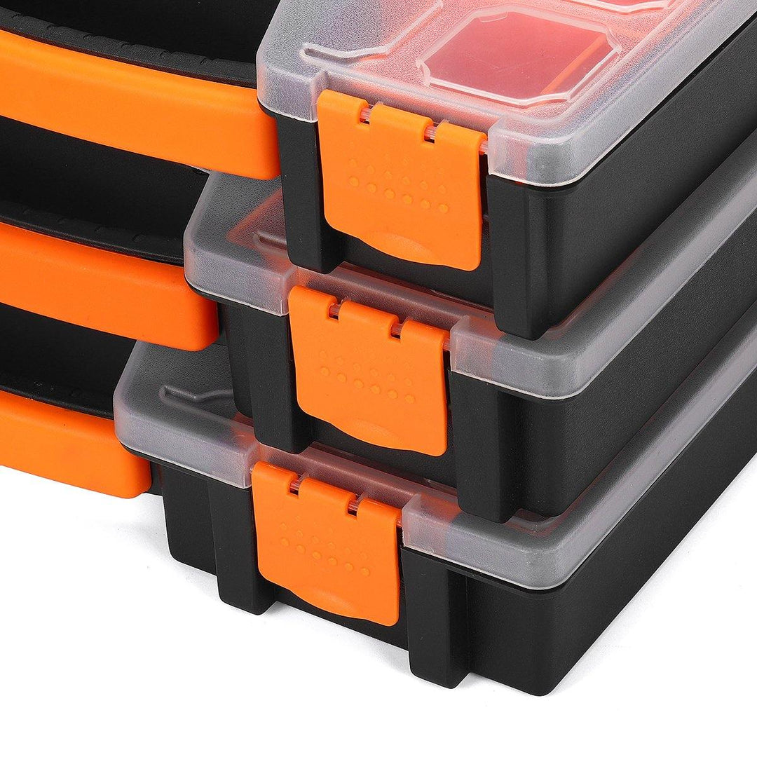 Part Storage Organizer with 10/14/15/22 Compartment Plastic Tool Box Screw Case - MRSLM