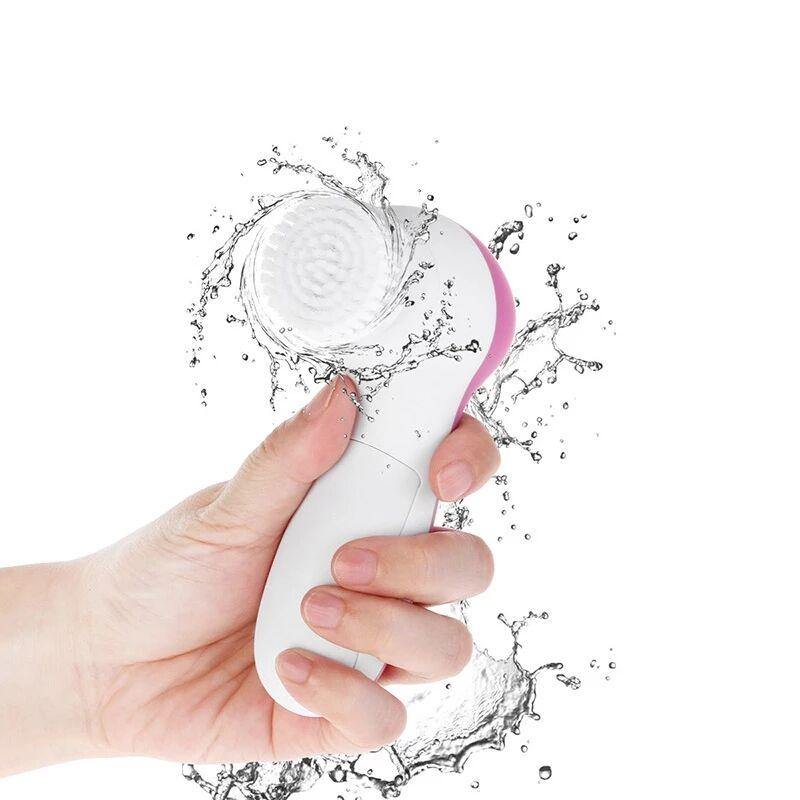 5 In 1 Electric Facial Cleaning Massager SPA Facial Cleaning Brush Household Beauty Instrument for Face Care - MRSLM