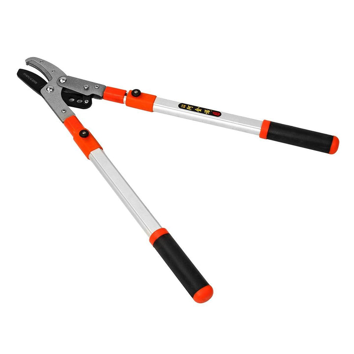 Steel No-telescopic/Telescopic Lopper Cutter Extending Ratchet Branch Shear Pruner Tool - MRSLM