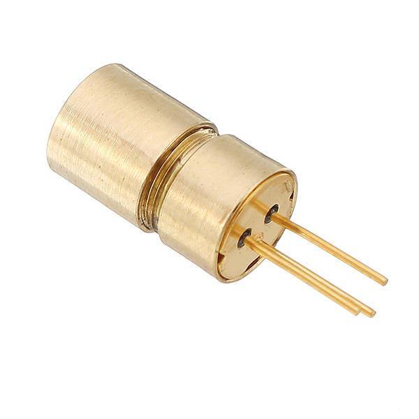 650nm 10mw 5V Red Dot Laser Diode Mini Laser Module Head for Equipment Industry 6x10.5mm - MRSLM