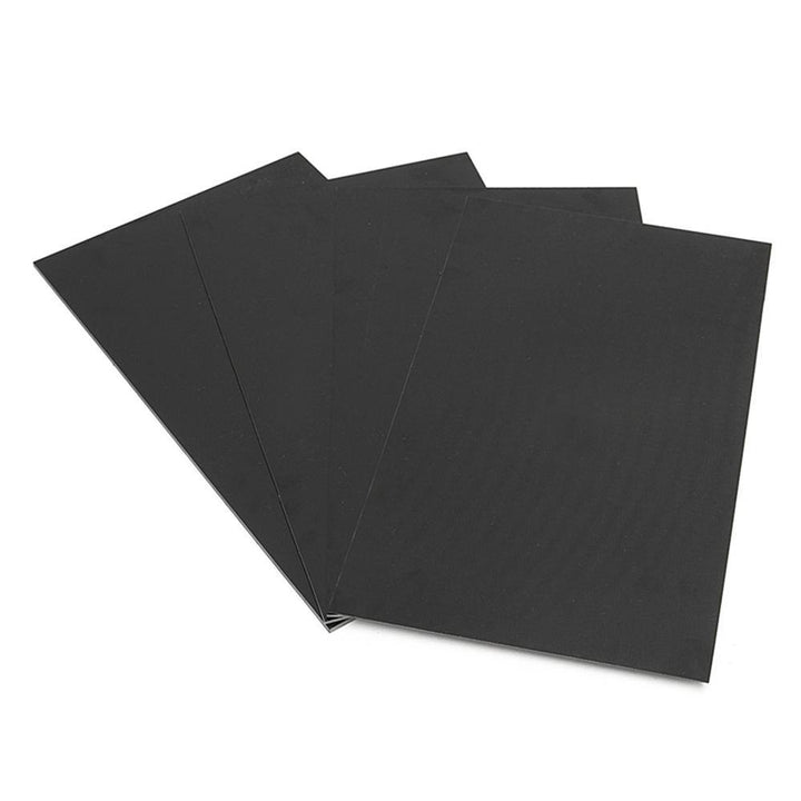 200x300mm 0.5-5mm Black Fiberglass Sheet Glass Fiber Sheet Epoxy Glass FR4 Glass Fiber Plate for DIY Craft - MRSLM