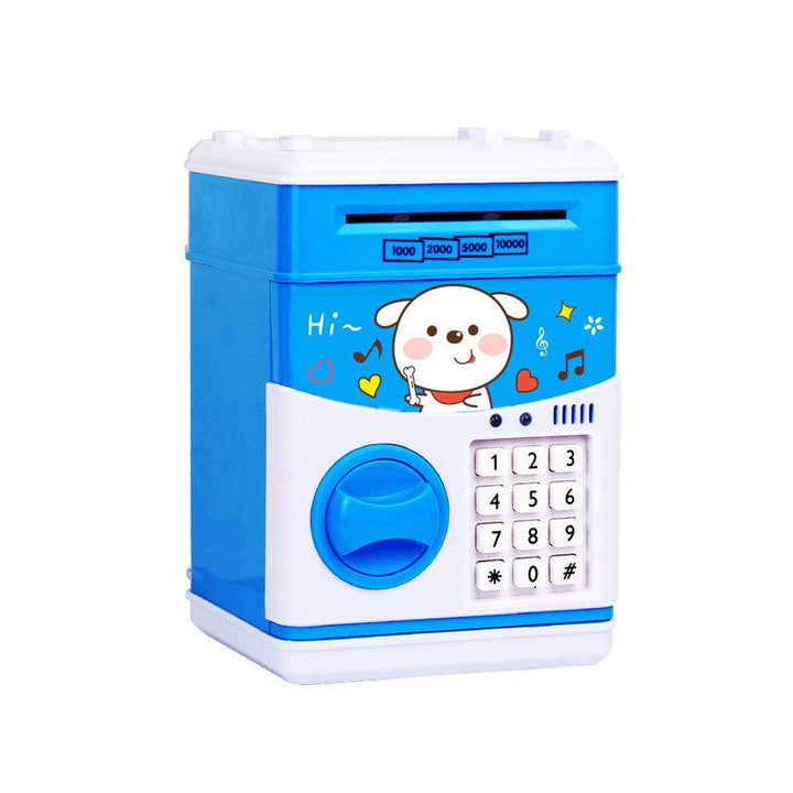 Coins Saving Box Bank Safe Box Automatic Deposit Banknote Christmas Gift Panda Electronic Piggy Bank ATM Password Money Box Cash - MRSLM