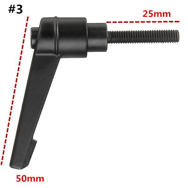 Zinc Alloy M5 16-32mm Male Thread Adjustable Clamp Handle Tool - MRSLM