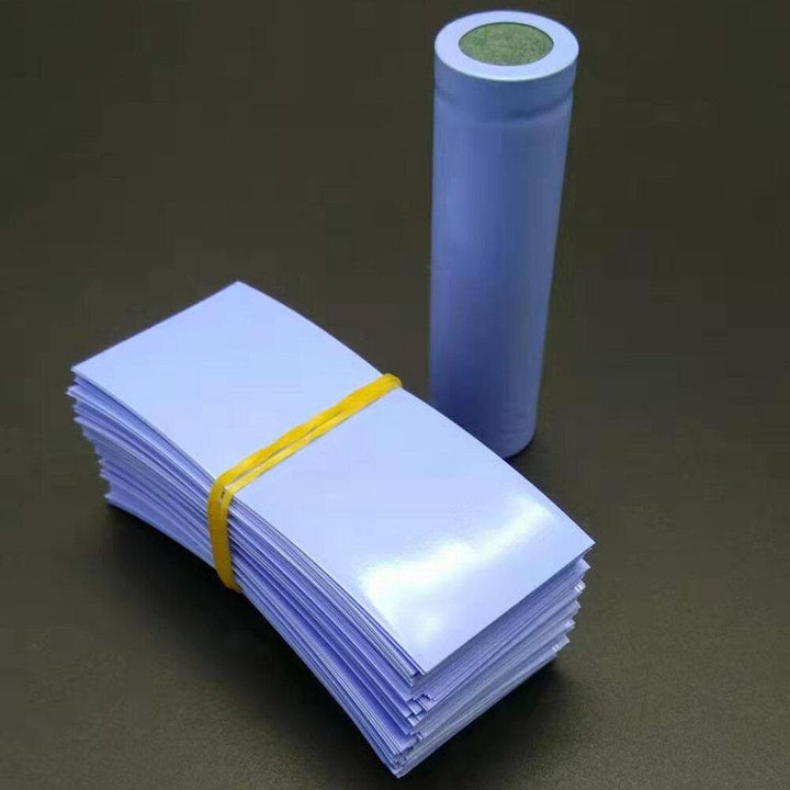 30mm 18650 Lithium Battery Heat Shrink Tube Li-ion Wrap Cover Skin PVC Shrinkable Tubing Film Sleeves Insulation Sheath - MRSLM