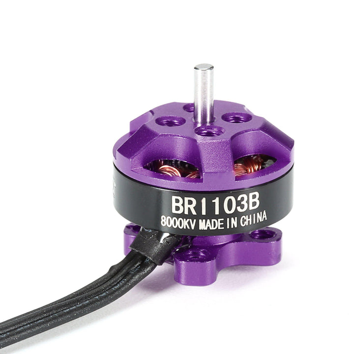 Racerstar Racing Edition 1103 BR1103B 8000KV 10000KV 1-3S Brushless Motor Purple for 50 100 FPV RC Drone - MRSLM