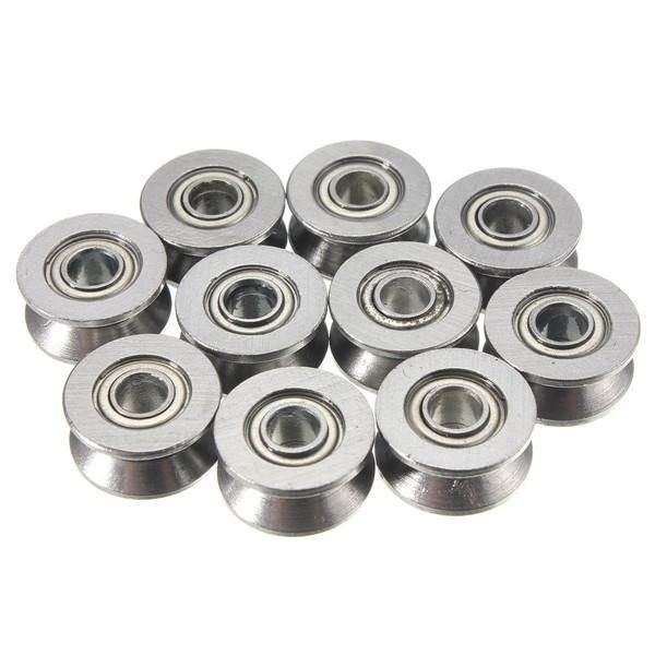 10pcs 624VV V Groove Sealed Ball Bearings V Groove 4x13x6mm 1.5mm Deep Ball Bearings - MRSLM