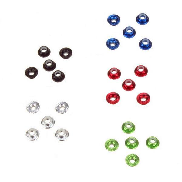 5 PCS Gofly-RC M5 Aluminum Motor Screw Nuts Nylon Insert Self Lock CW/CCW for RC FPV Racing Drone - MRSLM