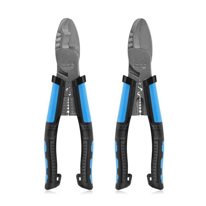 NEWACALOX Pliers Set Wire Pliers Crimping Pliers Wire Stripper Wire Cutters Long Nose Pliers Multi-tool Hand Tools DIY - MRSLM