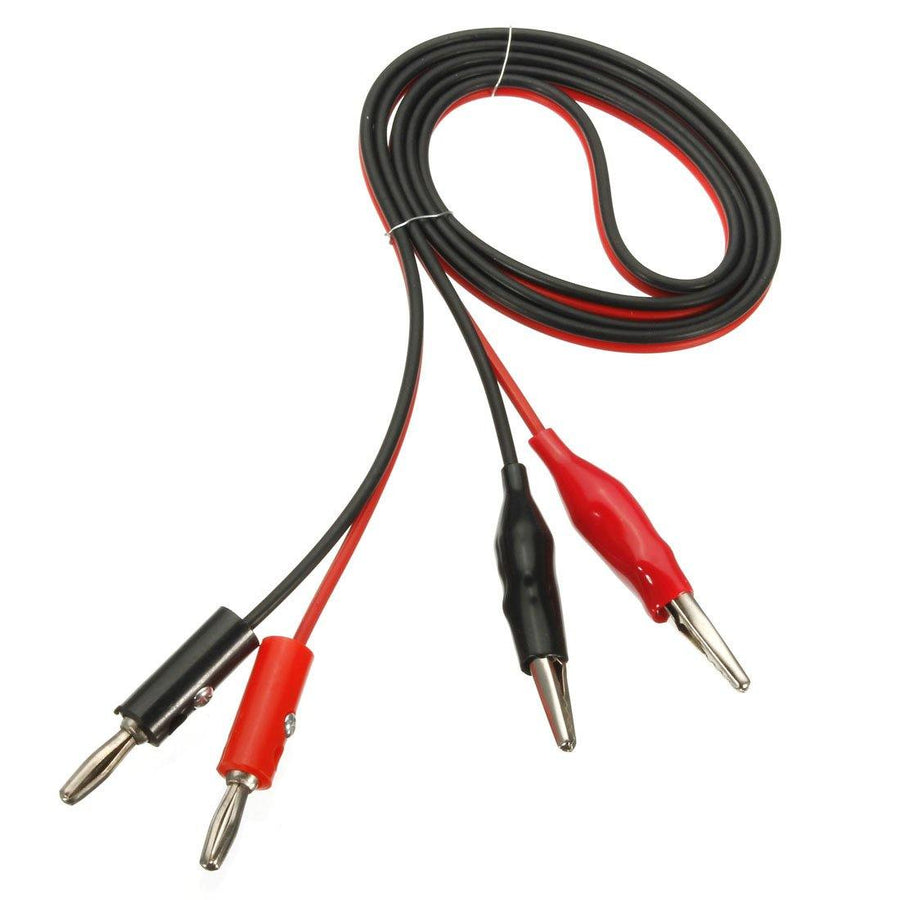 3pcs DANIU Alligator Clip Test Lead Clip To Banana Plug Probe Cable for Multi Meters - MRSLM