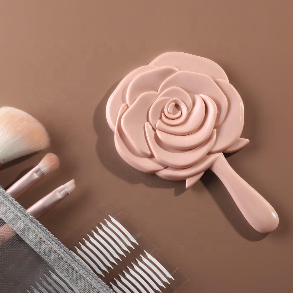 Rose Pink Handheld Mirror - MRSLM