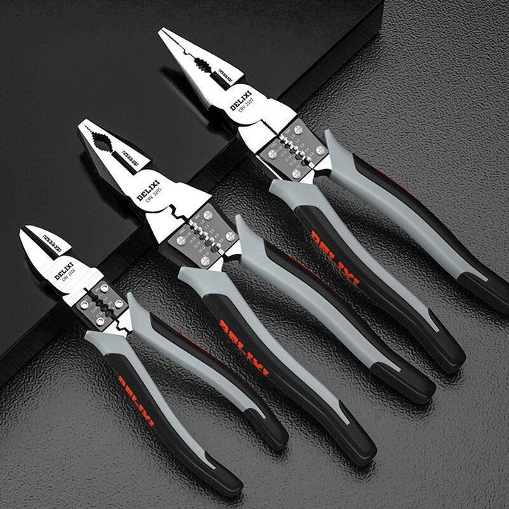 Multifunctional Universal Diagonal Pliers Needle Nose Pliers Hardware Tools Universal Wire Cutters - MRSLM