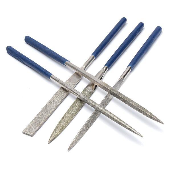 Raitool™ HT03 180mm Ceramic Emery Rasp Needle Diamond Files Cutting Tool 5pcs - MRSLM