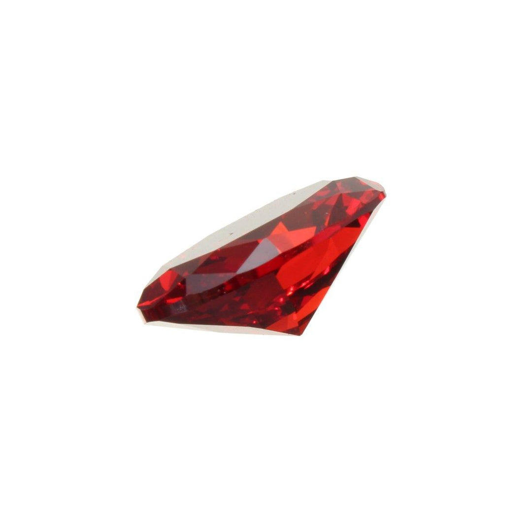 13x18mm Exquisite Oval Red AAAA+ Unheated Cut Loose Gem Zircon Decorations (1#) - MRSLM