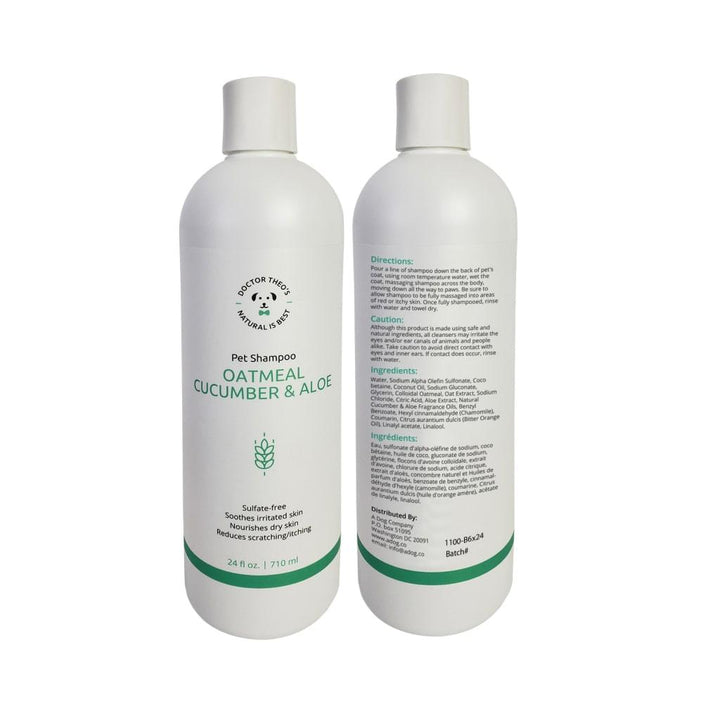 Oatmeal, Cucumber & Aloe Dog Shampoo - MRSLM