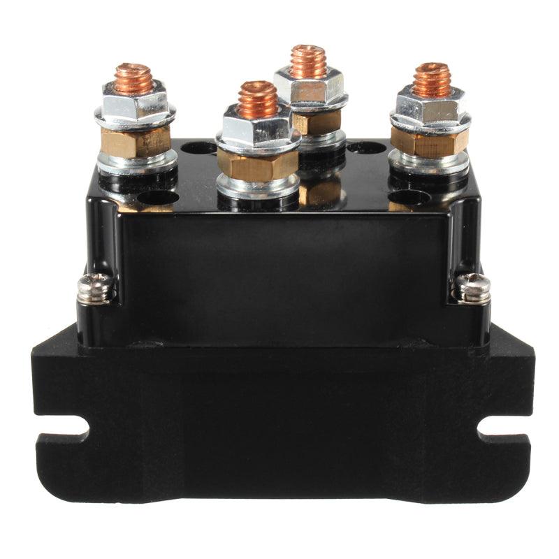 12V 500Amp HD Electric Capstan Contactor Winch Control Solenoid Twin Wireless Remote Recovery 4x4 - MRSLM