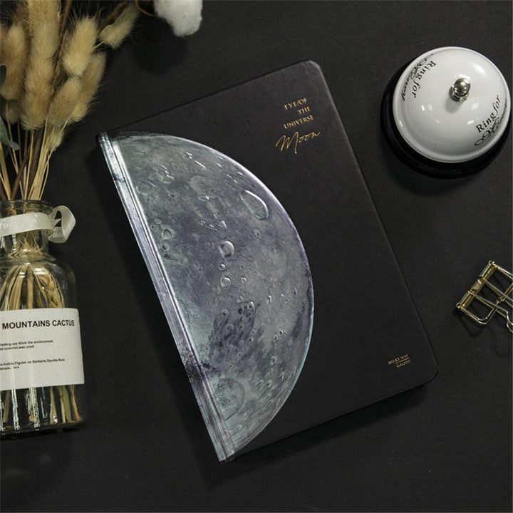 AR Universe Notebook Starry Sky Notebook AR Cover Venus Jupiter Earth Moon Science and Technology Book For School Students Supplies - MRSLM