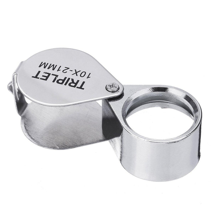 10/30X Magnifier Diamond Jewelers Eye Tool Jewellery Folding Loupe Glass Lens Magnifying - MRSLM