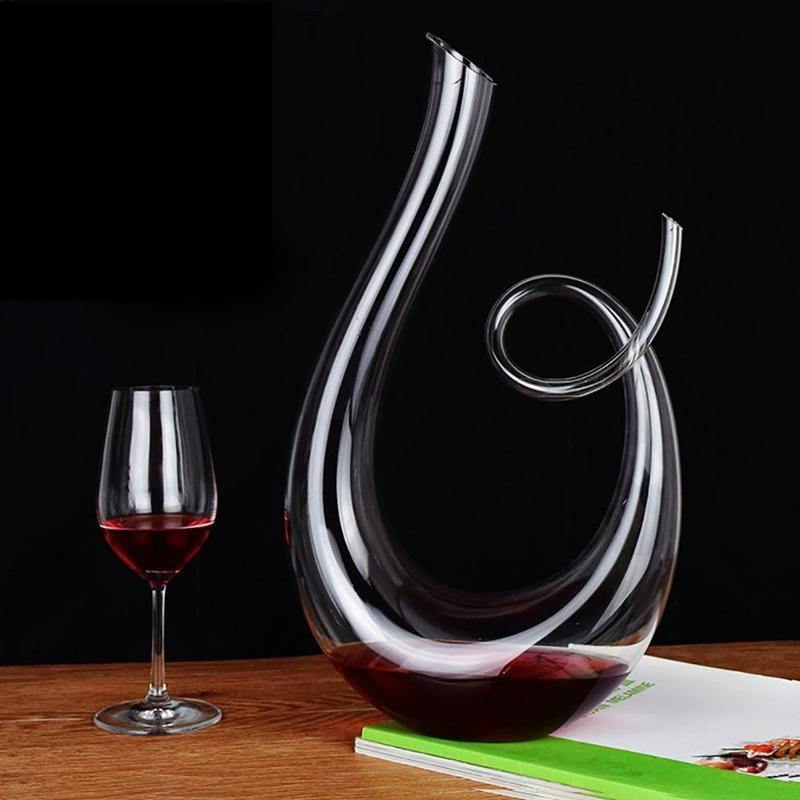 Snail Alcohol Pouring Tool Transparent Crystal Glass Liquid Decanter Creative Shape Barware Set (1) - MRSLM