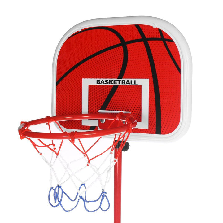 200CM Basketball Hoop Net Ring Adjustable Kit Kids Backboard Stand Game Toy Set - MRSLM