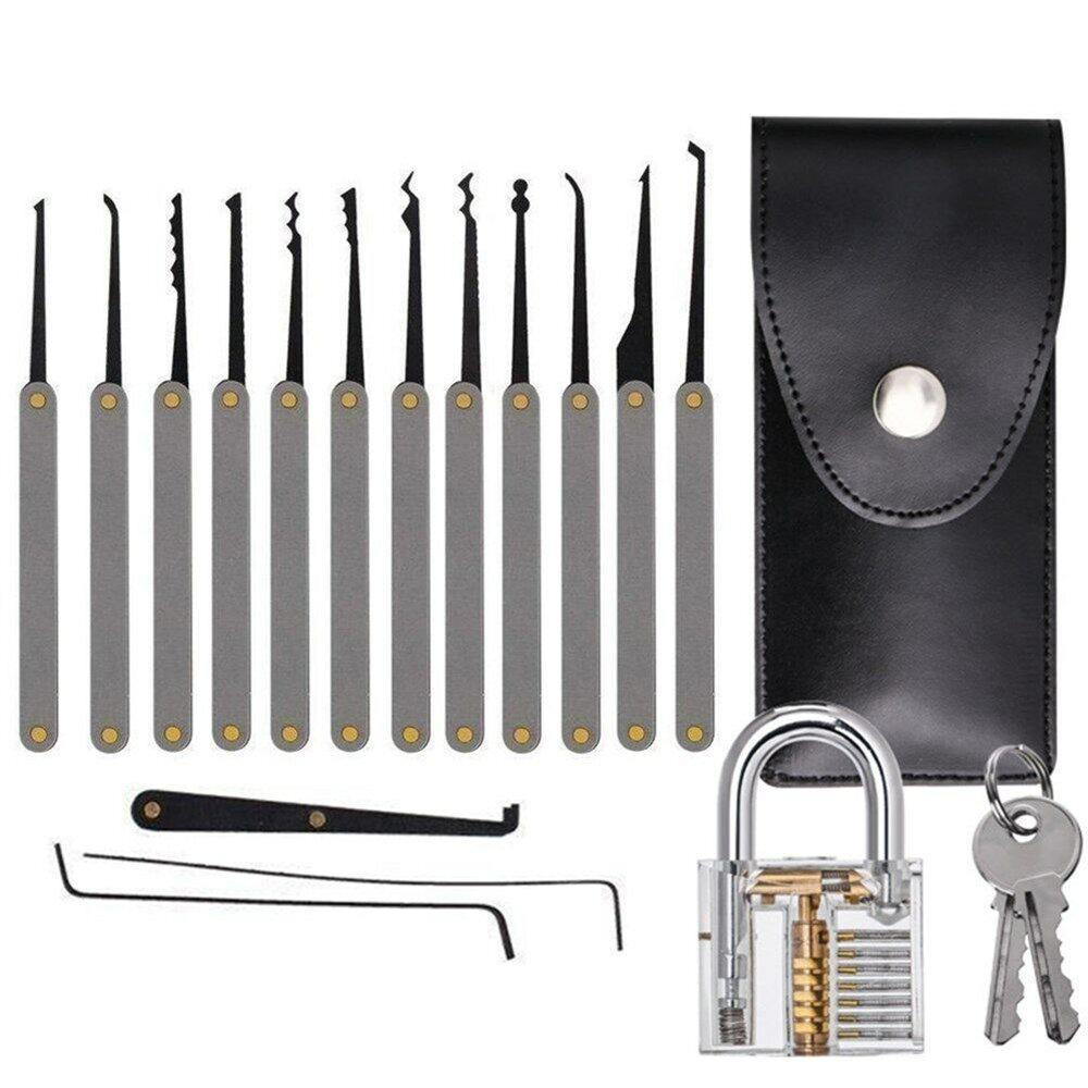 19 Pcs Stainless Steel Lock Set Gift Kits Lock Repair Sets for Door Lock - MRSLM