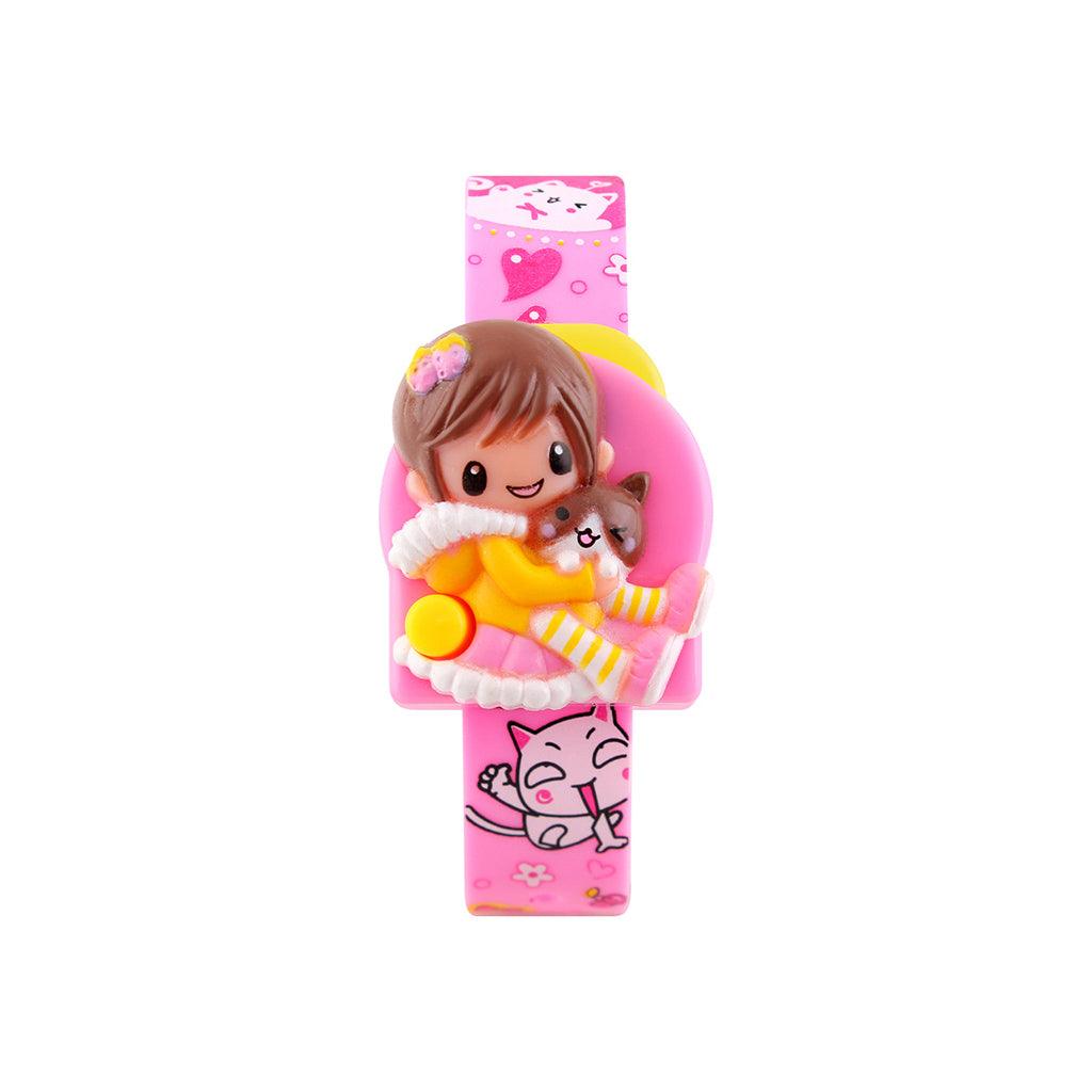 Adorable Girls’ Pink Digital Watch - MRSLM