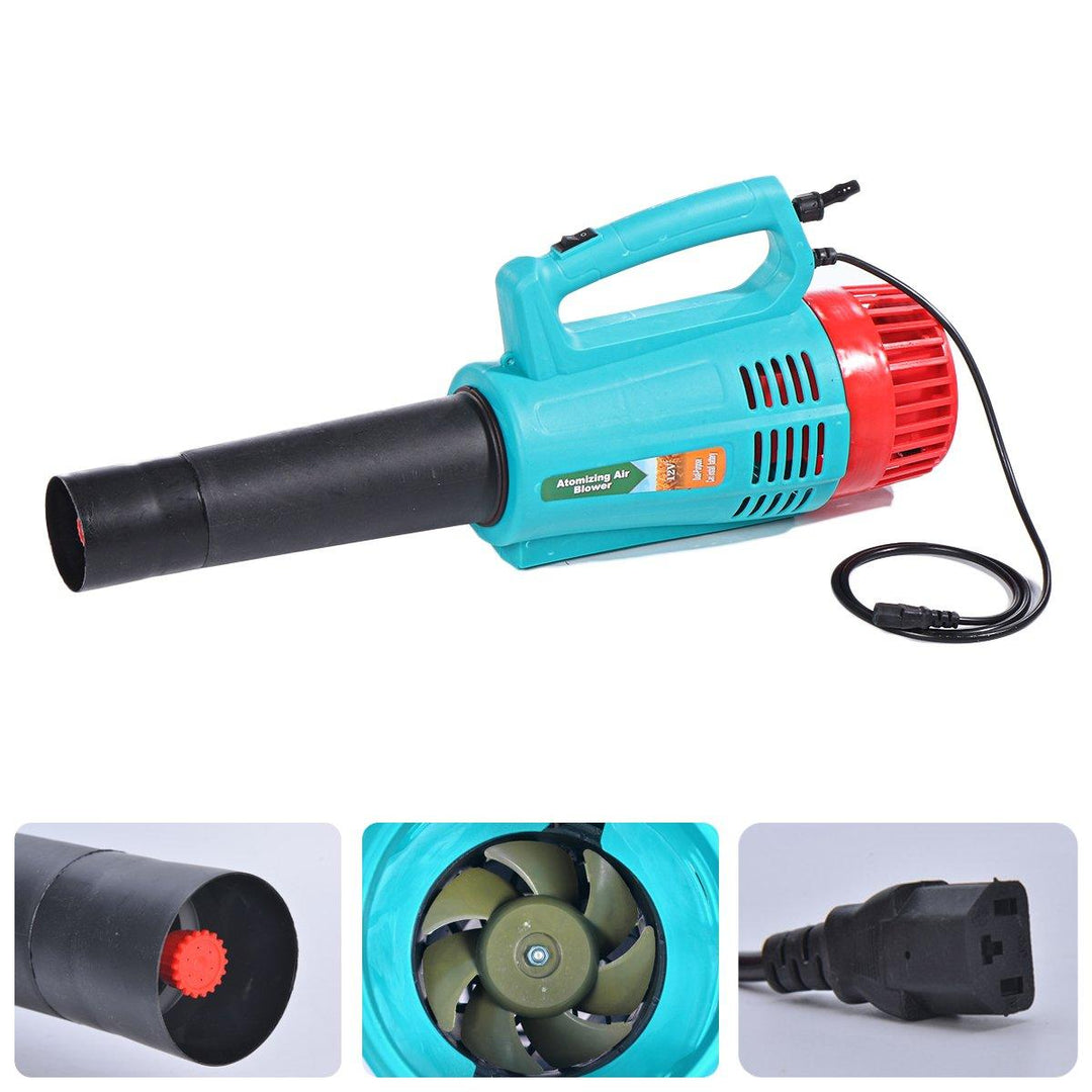 12V Portable Electric Mist Sprayer Atomizing Blower High Pressure Disinfection - MRSLM