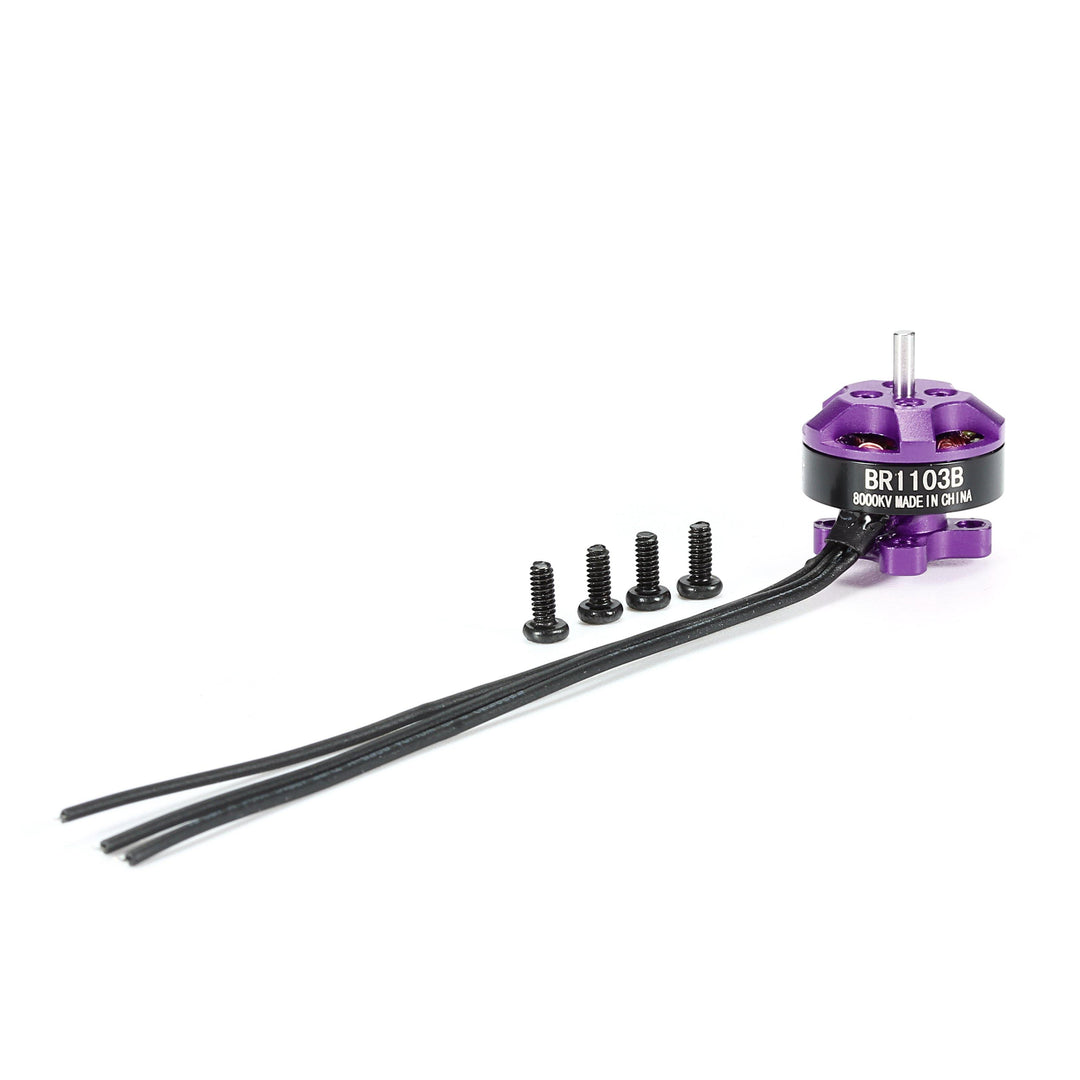 Racerstar Racing Edition 1103 BR1103B 8000KV 10000KV 1-3S Brushless Motor Purple for 50 100 FPV RC Drone - MRSLM