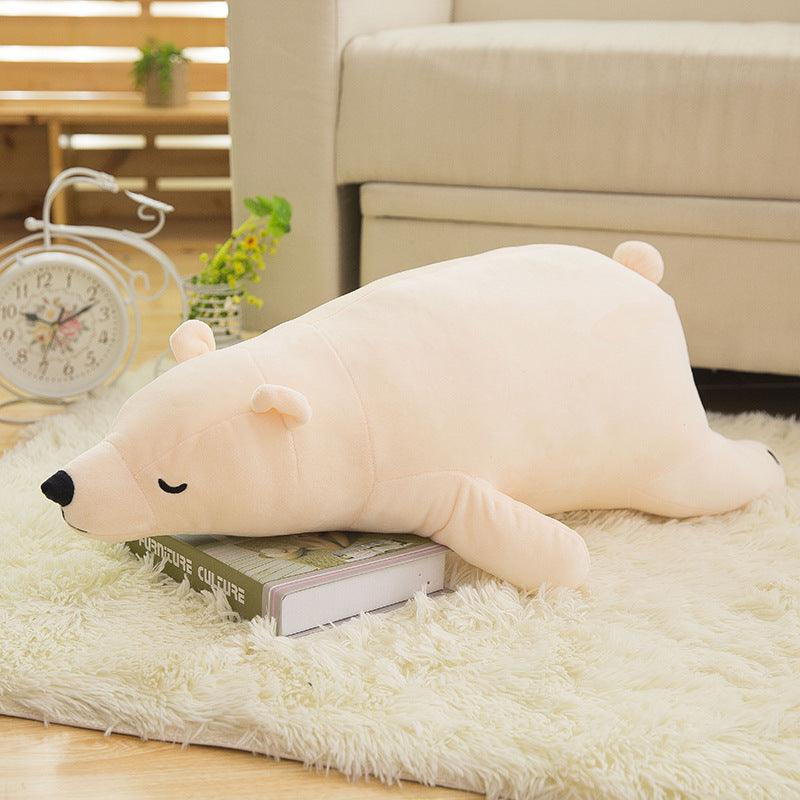 4 Styles Cute Cartoon Plush Polar Bear Doll PP Cotton Filling Home Decor Child Plush Toys - MRSLM