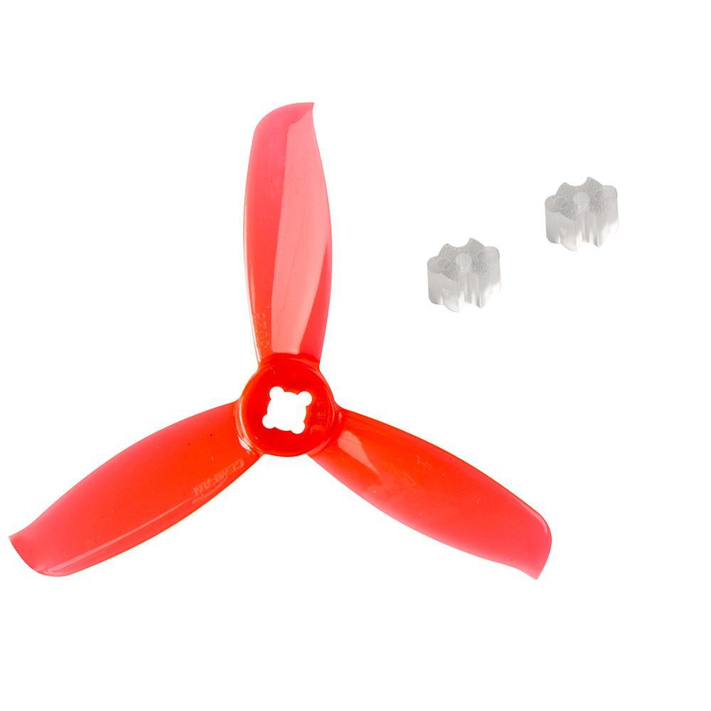 2 Pairs Gemfan Windancer 3028 3-blade Propeller Compatible 5mm/1.5mm Mounting Hole for FPV RC Drone - MRSLM