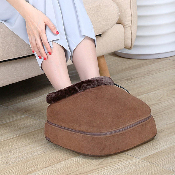 2 IN 1 Unisex Velvet Electric Heated Foot Massager - MRSLM