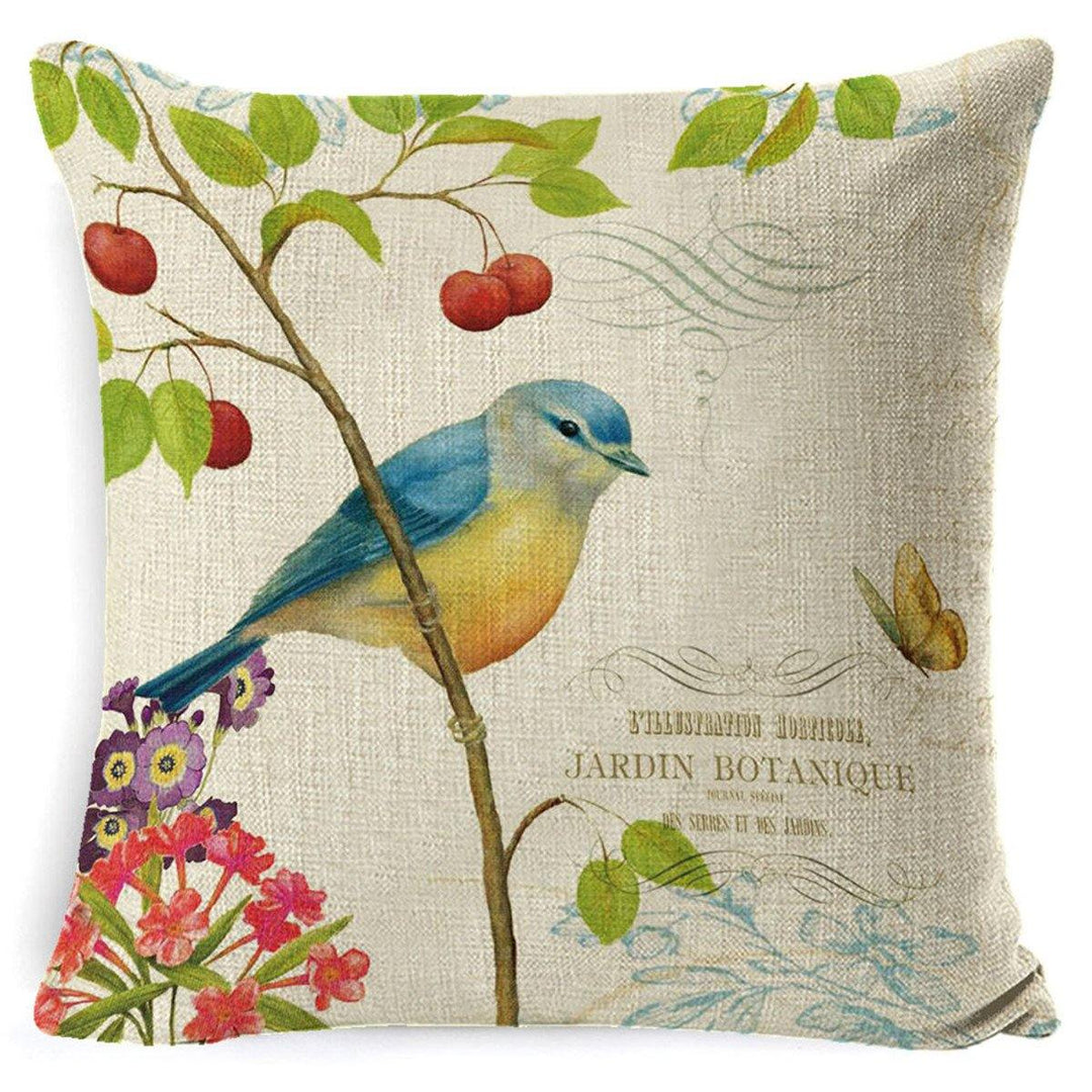 Pillow Case Linen Throw Cushion Covers for Home 18Inch - MRSLM