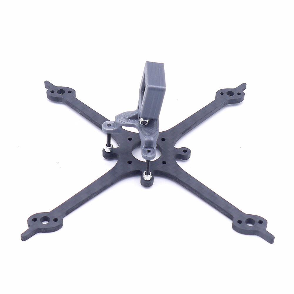 FONSTER Apro 125mm 3 Inch X Type Toothpick Frame Kit 16x16mm / 25.5x25.5mm Mounting Hole compatible Runcam Nano 3 14.6g - MRSLM