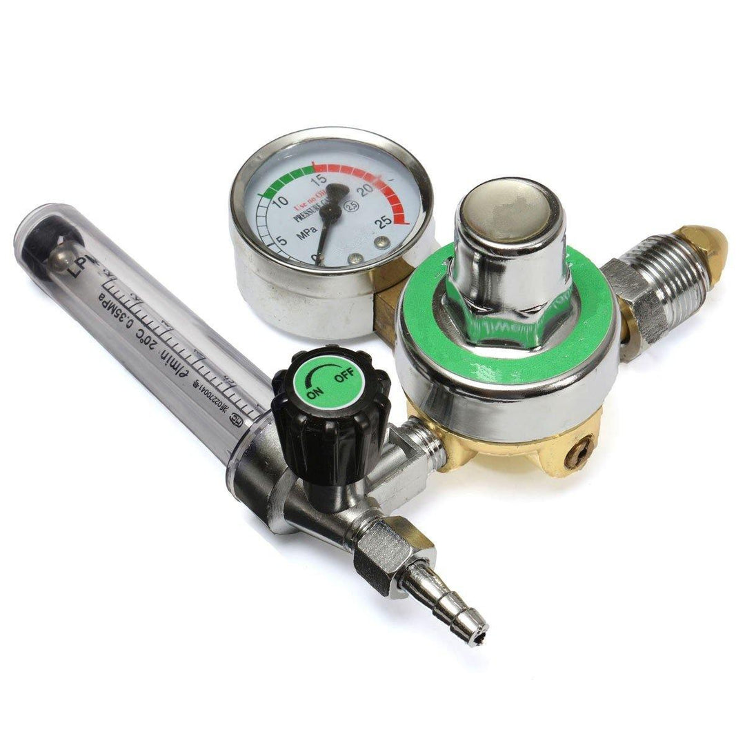 Argon CO2 Gas Mig Tig Flow Meter Welding Weld Regulator Gauge Welder GGA580 Fits - MRSLM