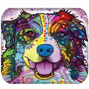 KC-M1 40x60cm Animal Dog Painting Mat Coral Fleece Rug Absorbent Bathroom Anti Slip Carpet - MRSLM