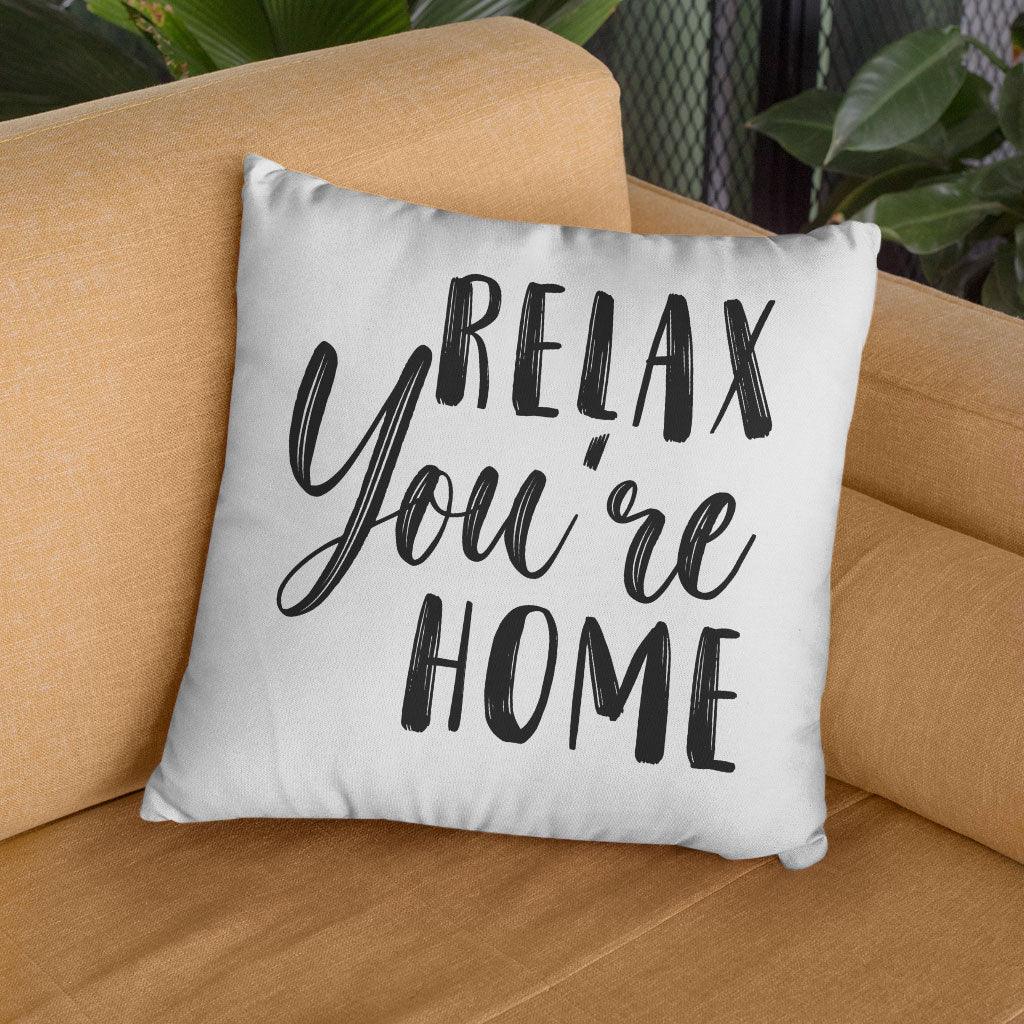 Relax Square Pillow Cases - Best Design Pillow Covers - Printed Pillowcases - MRSLM