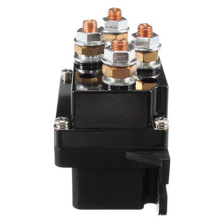 12V 500Amp HD Electric Capstan Contactor Winch Control Solenoid Twin Wireless Remote Recovery 4x4 - MRSLM