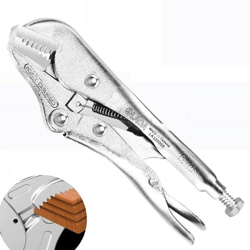 LAOA Power Locking Pliers Set Welding/Straight/ Needle Nose/ Flat Nose/ Sealing/ Oil Filter Locking Pliers - MRSLM