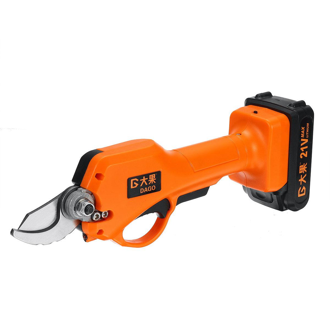 Cordless Pruning Shears Electric 21V Battery Cordless Secateur Branch Cutter Pruning Shears - MRSLM