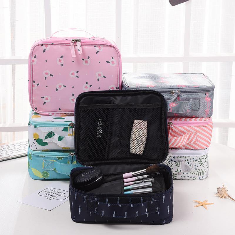 Fresh Style Portable Cosmetic Bag Travel Waterproof Wash Bag - MRSLM