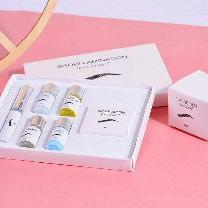 Semi-pernament Brow Lift Kit Eyebrow Lamination Kit Styling Perming Setting Curling Brow Lamination - MRSLM