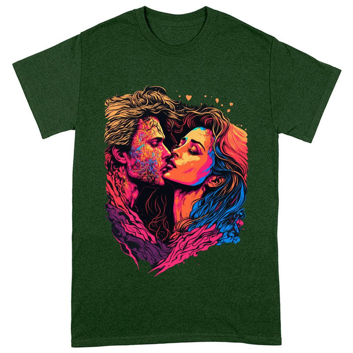 Passion Heavy Cotton T-Shirt - Couple Print Tee Shirt - Unique T-Shirt - MRSLM