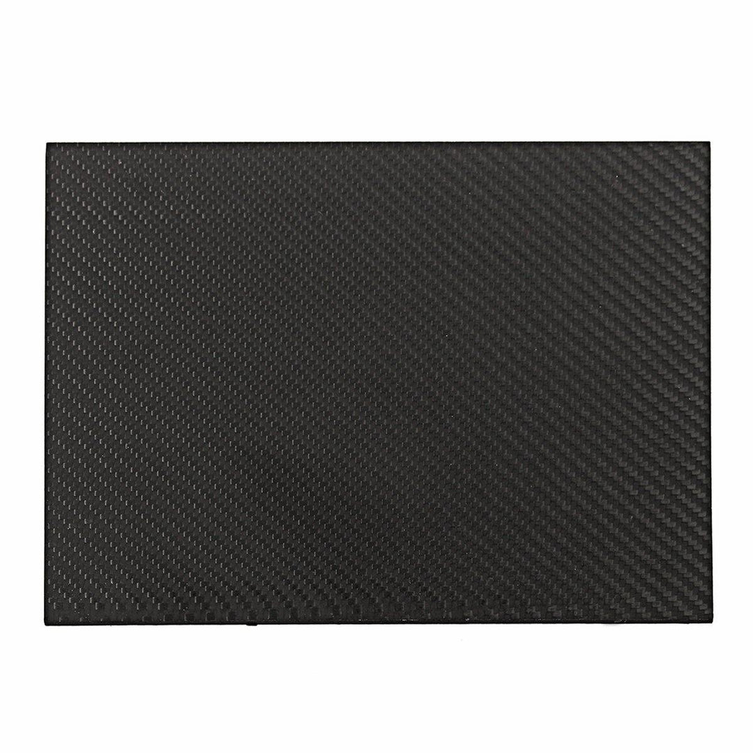 200x300x(0.5-5)mm Black Carbon Fiber Plate Panel Sheet Board Matte Twill Weave - MRSLM