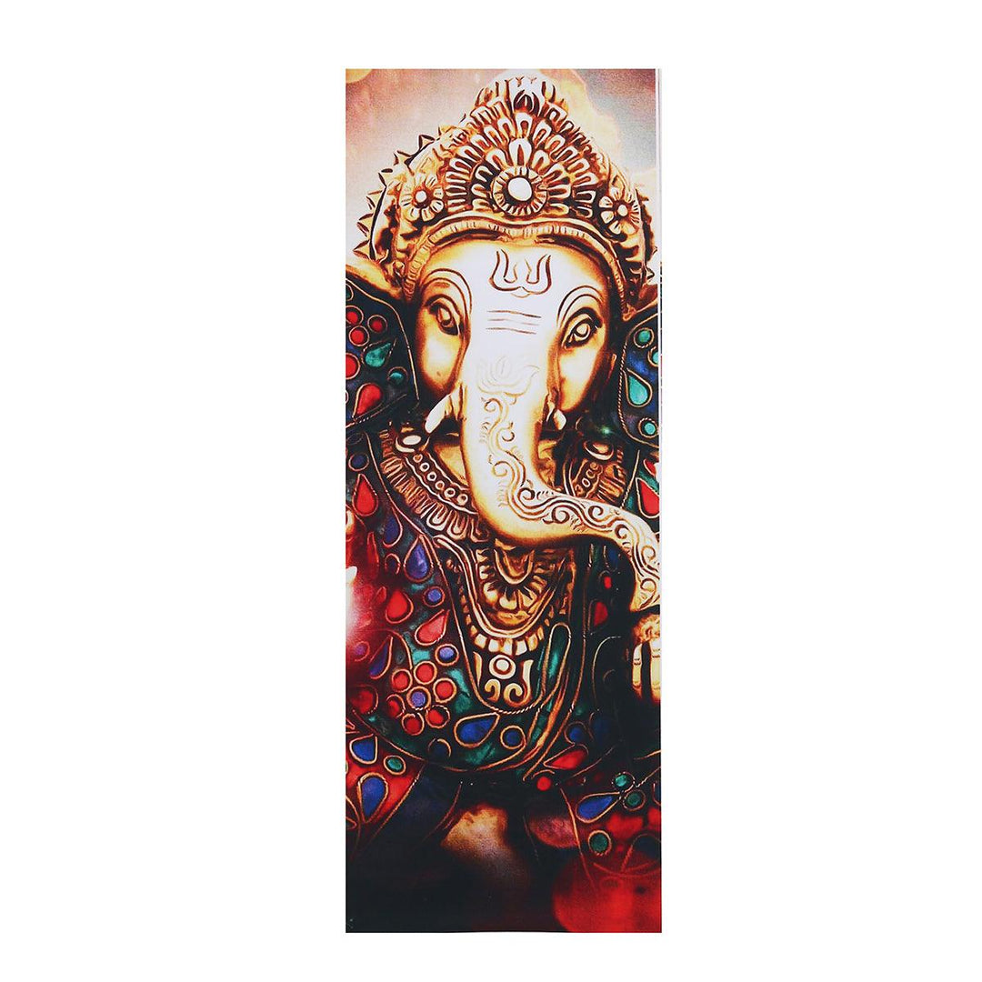 5Pcs Ganesha Elephant Canvas Print Paintings Wall Decorative Print Art Pictures Wall Hanging Decorations for Home Office - MRSLM