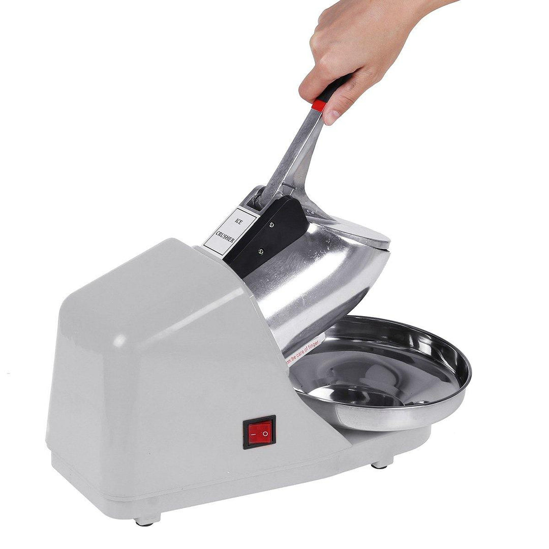 65KG/H 2200R/min Electric Ice Crusher Shaver Commercial Machine Snow Maker - MRSLM